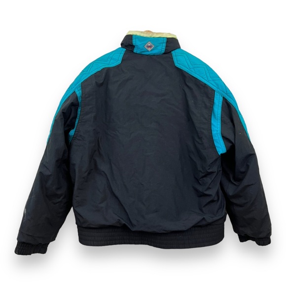 Vintage Members Only All Points Color Bomb Graphic Print Retro Ski Jacket 1980’s - Picture 8 of 16